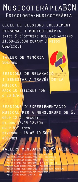 Musicoterapia en Barcelona