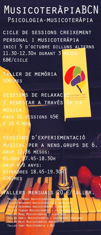 Musicoterapia en Barcelona
